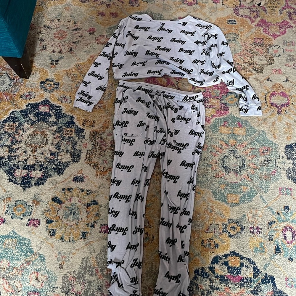 Gray juicy pajama set